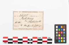 Etikett zu Bronzemanschette (NHMW-PRAE-026725)